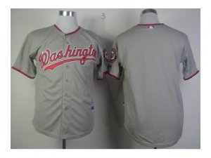 mlb jerseys washington nationals blank grey