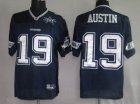 nfl dallas cowboys #19 austin blue[50th patch]