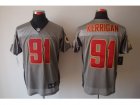 Nike NFL Washington Redskins #91 Ryan Kerrigan Grey Shadow Jerseys