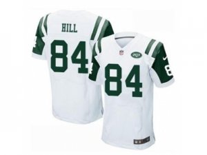 Nike jerseys new york jets #84 hill white[Elite]