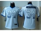 Nike Women Indianapolis Colts #34 Richardson White Jerseys(Drift Fashion)