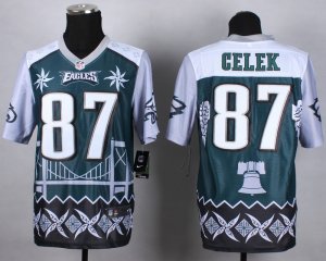 Nike Philadelphia Eagles #87 Brent Celek Jerseys(Style Noble Fashion Elite)