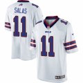 Mens Nike Buffalo Bills #11 Greg Salas Limited White NFL Jersey