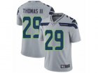 Mens Nike Seattle Seahawks #29 Earl Thomas III Vapor Untouchable Limited Grey Alternate NFL Jersey