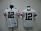 nfl Cleveland Browns #12 Colt McCoy white[kids]