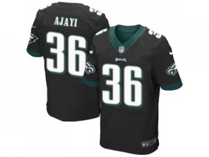 Men Nike Philadelphia Eagles #36 Jay Ajayi Black Alternate Stitched NFL New Elite Jersey