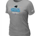 Women Carolina Panthers light grey T-Shirt