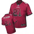 Nike Arizona Cardinals #21 Patrick Peterson Red Jersey(Elite Drift Fashion)