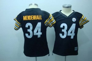 Women Pittsburgh Steelers #34 mendenhall Jerseys black