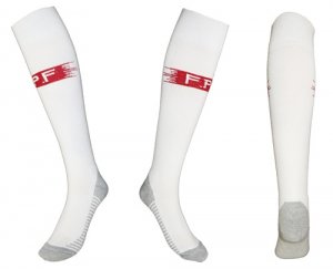 Portugal White Thailand Soccer Socks