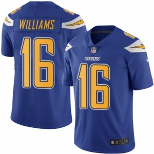 Youth Nike San Diego Chargers #16 Tyrell Williams Limited Electric Blue Rush NFL Jersey