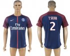 2017-18 Paris Saint-Germain 2 T.SILVA Home Thailand Soccer Jersey