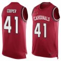 Mens Nike Arizona Cardinals #41 Marcus Cooper Limited Red Player Name & Number Tank Top NFL Jersey
