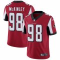 Mens Nike Atlanta Falcons #98 Takkarist McKinley Vapor Untouchable Limited Red Team Color NFL Jersey