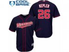 Youth Minnesota Twins #26 Max Kepler Replica Navy Blue Alternate Road Cool Base MLB Jersey