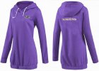 Women Baltimore Ravens Logo Pullover Hoodie-040