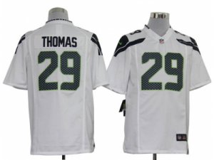 Nike NFL Seattle Seahawks #29 Earl Thomas White Game Jerseys