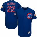 Men's Majestic Chicago Cubs #22 Jason Heyward Royal Blue Flexbase Authentic Collection MLB Jersey