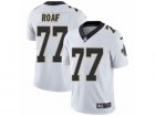 Mens Nike New Orleans Saints #77 Willie Roaf Vapor Untouchable Limited White NFL Jersey
