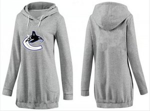 NHL Women Vancouver Canucks Logo Pullover Hoodie 22