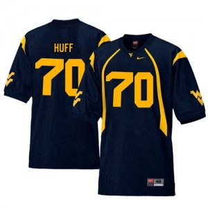 West Virginia Mountaineers #70 Sam Huff Navy College Football Jersey