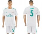 2017-18 Real Madrid 5 ZIDANE Home Soccer Jersey