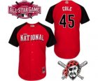 mlb 2015 all star jerseys pittsburgh pirates #45 cole red