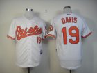 mlb jerseys baltimore orioles #19 davis white