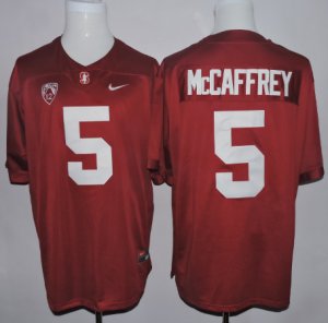 NCAA Stanford Cardinal #5 McCaffrey red Jerseys