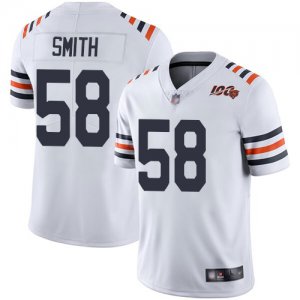 Nike Bears #58 Roquan Smith White 2019 100th Season Alternate Classic Vapor Untouchable Limited