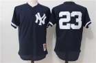 Yankees #23 Don Mattingly Navy Cooperstown Collection Mesh Batting Practice