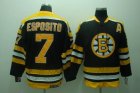 nhl boston bruins #7 esposito black[ccm]