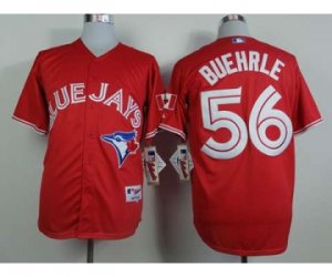 mlb jerseys toronto blue jays #56 buehrle red