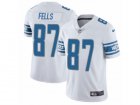 Mens Nike Detroit Lions #87 Darren Fells Limited White NFL Jersey