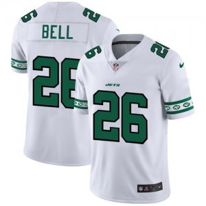 New York Jets #26 Le\'Veon Bell Nike White Team Logo Vapor Limited