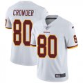 Nike Redskins #80 Jamison Crowder White Vapor Untouchable Limited Jersey