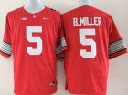 Ncaa Ohio State Buckeyes #5 b.miller red jerseys