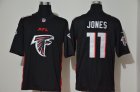 Nike Atlanta Falcons #11 Julio Jones Black Team Big Logo Vapor