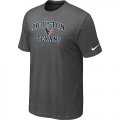 Houston Texans Heart & Soul Dark grey T-Shirt