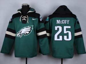 Nike Philadelphia Eagles #25 LeSean McCoy Green jerseys(Pullover Hoodie sweatshirt)