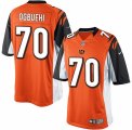 Men's Nike Cincinnati Bengals #70 Cedric Ogbuehi Limited Orange Alternate NFL Jersey