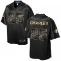 Nike Kansas City Chiefs #25 Jamaal Charles Black Gold Collection Jersey(Game)