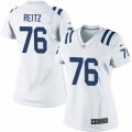 Women's Nike Indianapolis Colts #76 Joe Reitz Limited White NFL Jersey