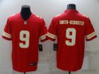 Nike Chiefs #9 JuJu Smith Schuster Red Vapor Limited Jersey