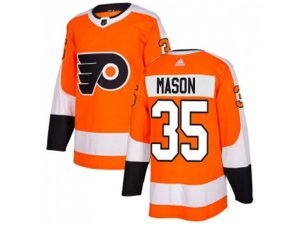 Youth Adidas Philadelphia Flyers #35 Steve Mason Orange Home Authentic Stitched NHL Jersey