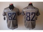 Nike NFL Dallas Cowboys #82 Jason Witten Grey Shadow Jerseys