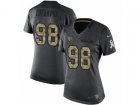Women Nike Tennessee Titans #98 Brian Orakpo Limited Black 2016 Salute to Service NFL Jersey