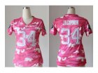 Nike women jerseys oakland raiders #34 jackson pink[fashion camo]