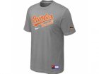 Baltimore Orioles L.Grey Nike Short Sleeve Practice T-Shirt