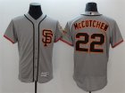 San Francisco Giants #22 Andrew McCutchen Gray Flexbase Jersey
